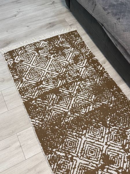 Двосторонній килим &laquo;Milka&raquo;  974 BROWN WHITE фото