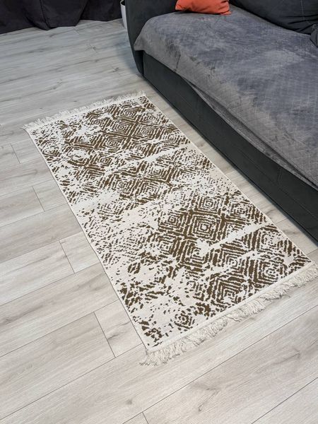 Двосторонній килим &laquo;Milka&raquo;  974 BROWN WHITE фото