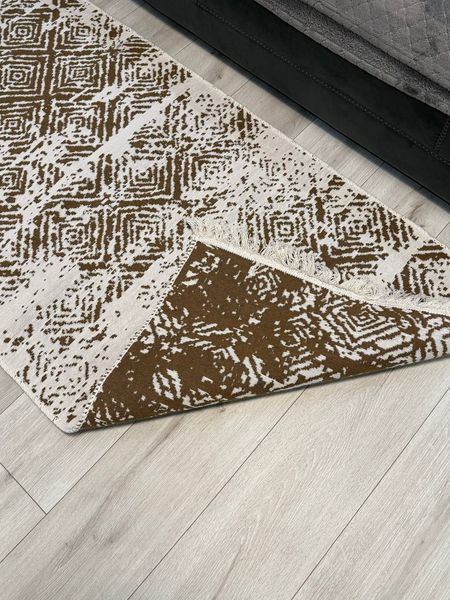 Двосторонній килим &laquo;Milka&raquo;  974 BROWN WHITE фото